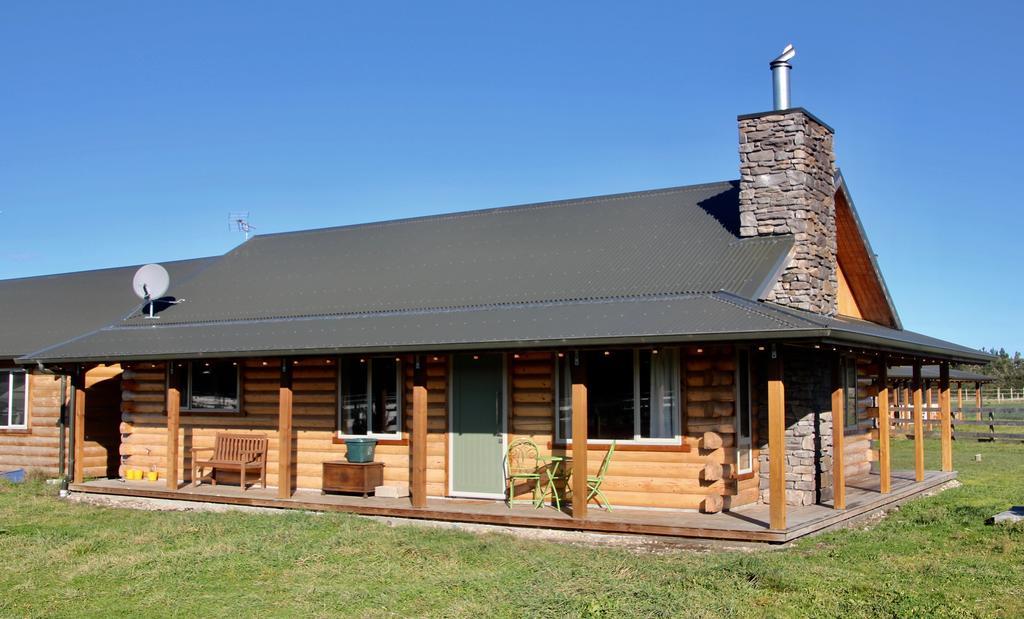 The Log Cottage Rangiora Eksteriør billede